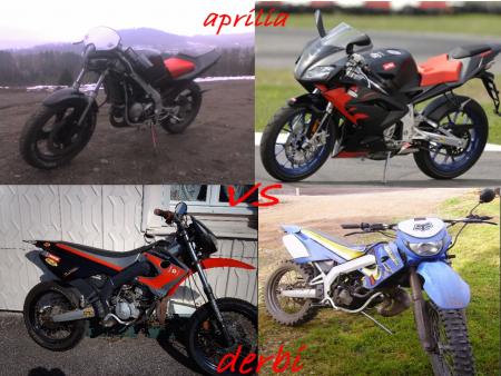 aprilia vs derbi